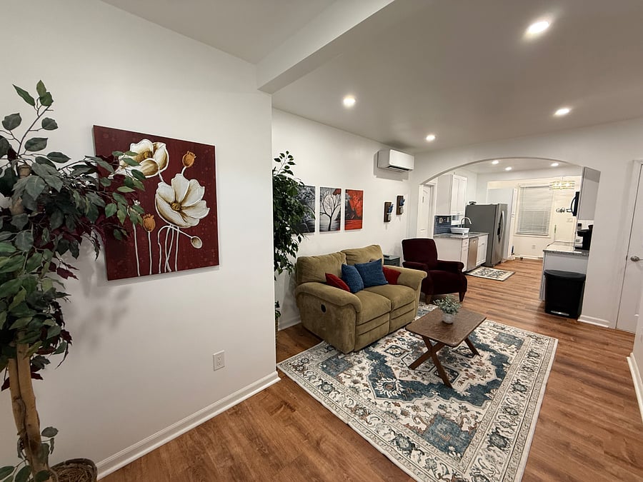 Shared space: Living room on the first floor