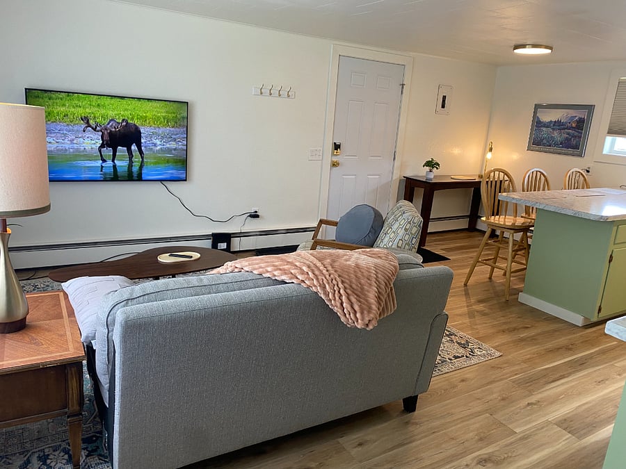 Tenant entrance into open concept