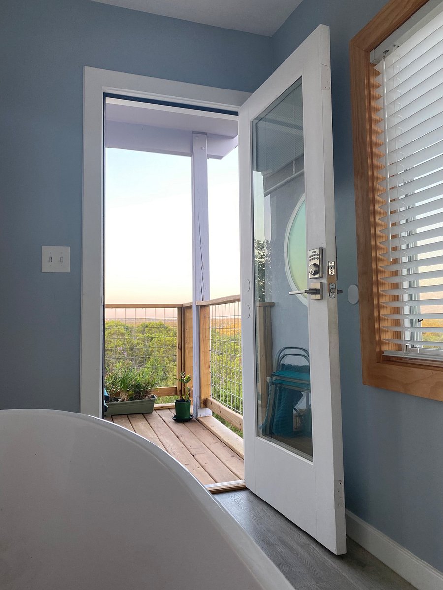 View from tub