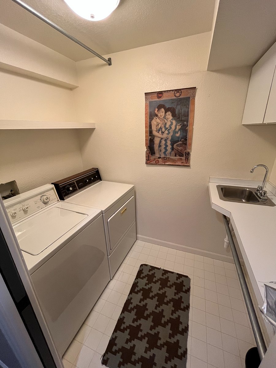 In unit laundry room