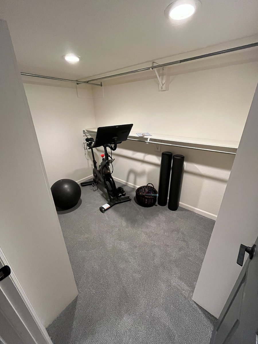 Large walk in closet