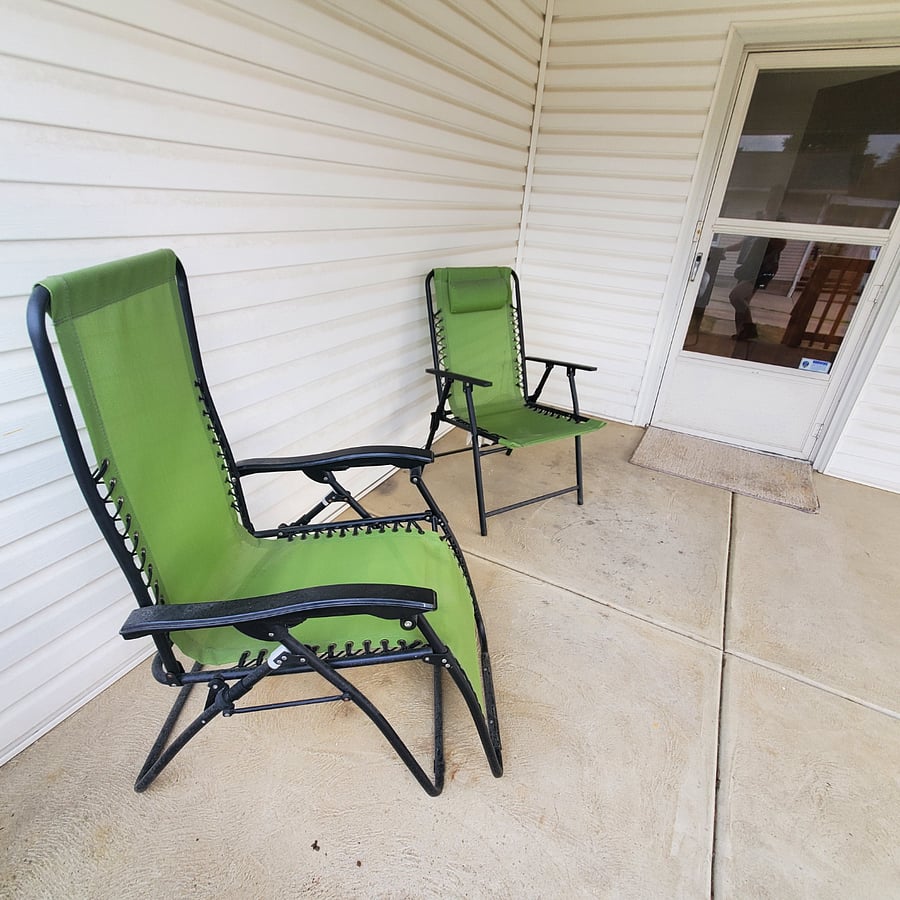 Plenty of space to sit and relax. Enjoy a beverage or eat a meal while you are protected from the elements.