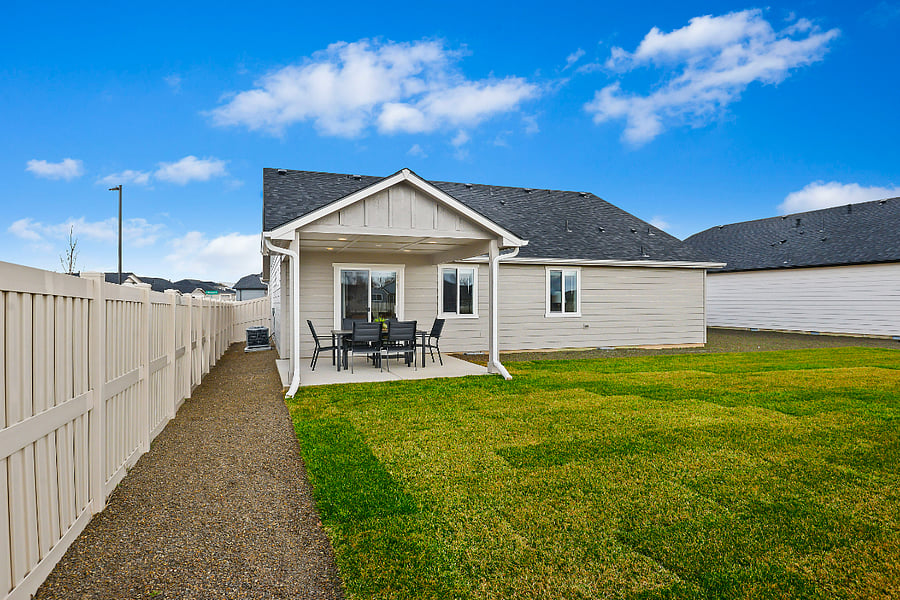 yard is fully fenced, has been updated since pictures.