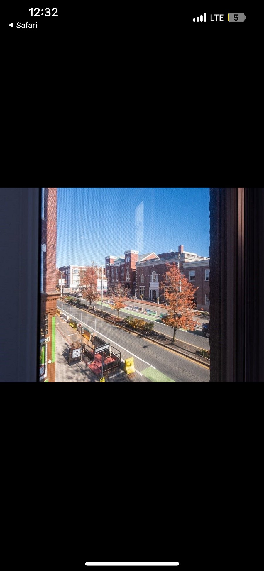 View of Washington from front windows