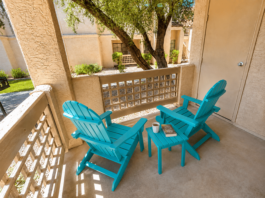 Step outside for morning coffee, fresh air, or a quiet evening on the patio for two.