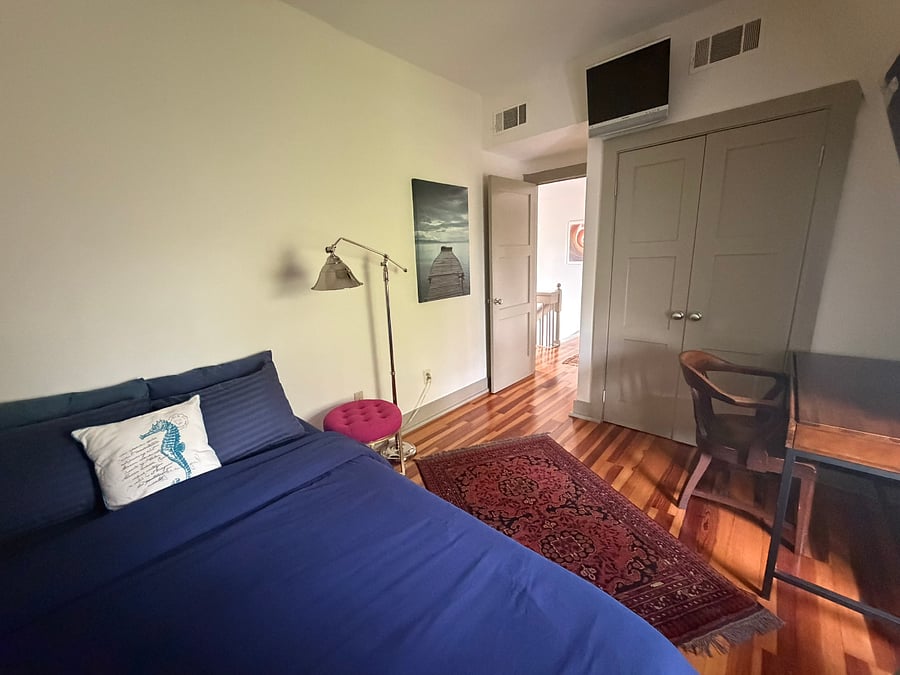 3rd Floor Queen bedroom with desk