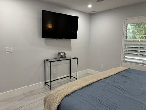 smart TV for viewing from you bed.