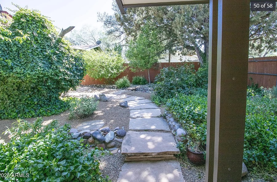 View from the front porch