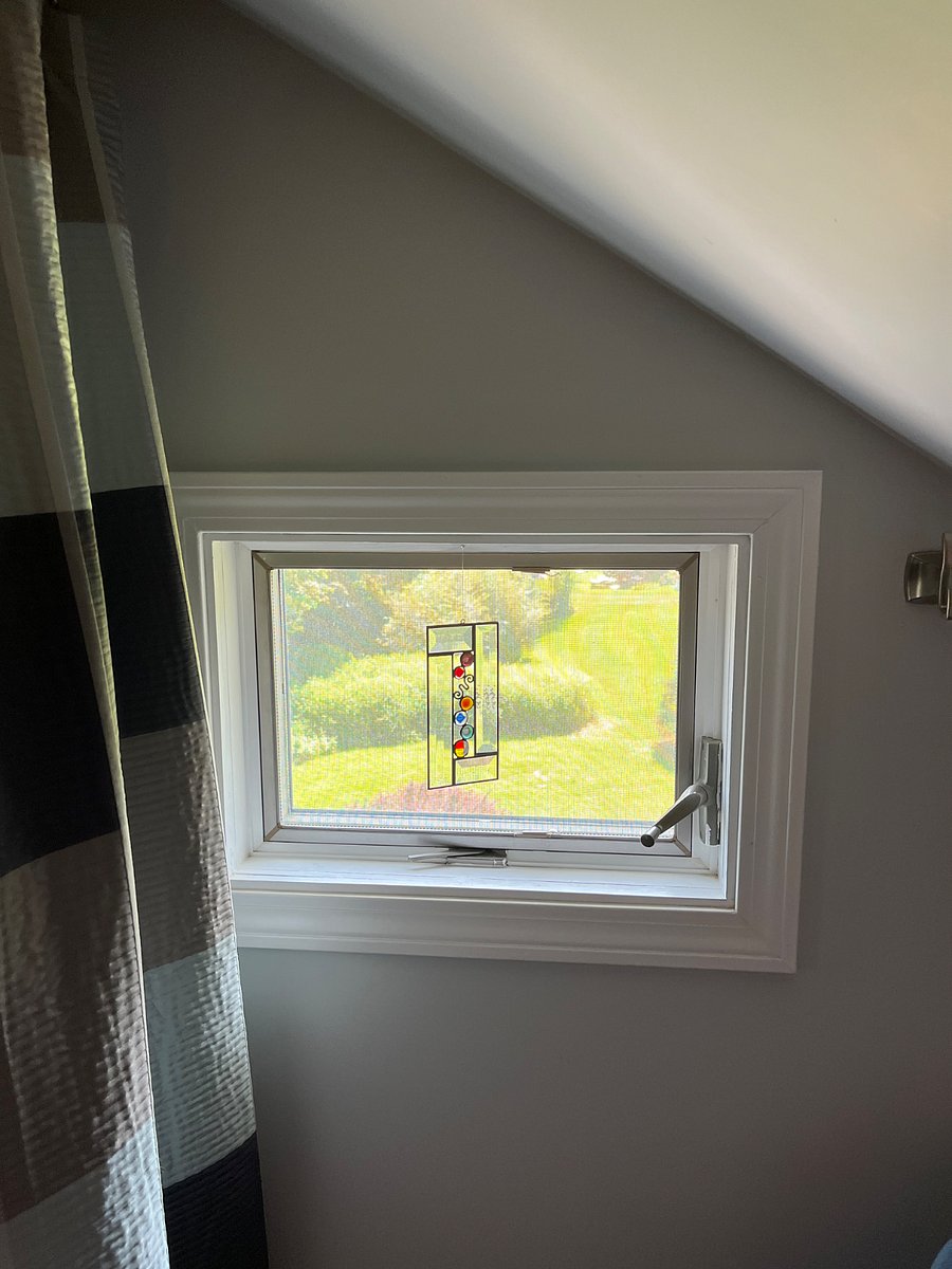 Bathroom window