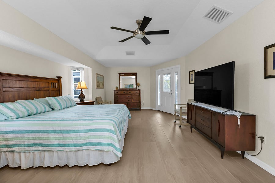 Main King Bed