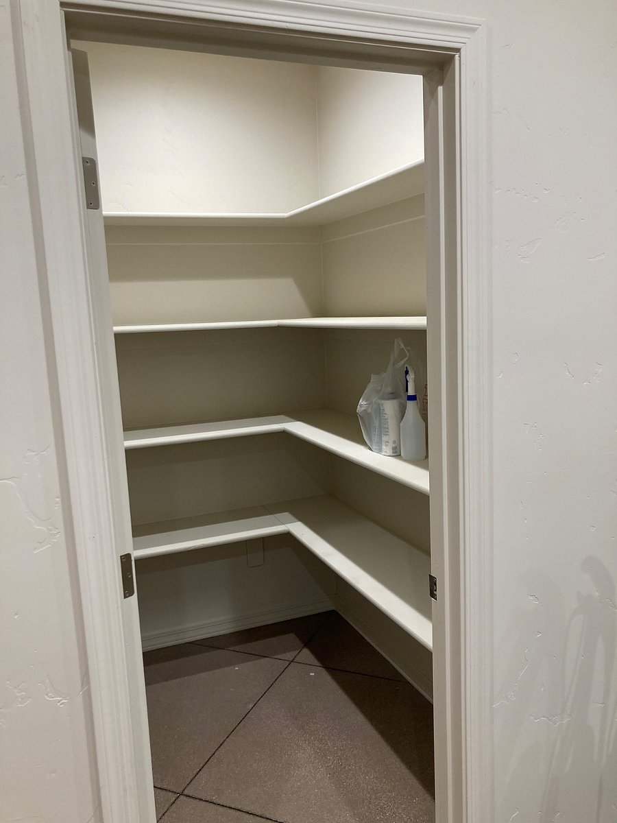 Large walk-in pantry