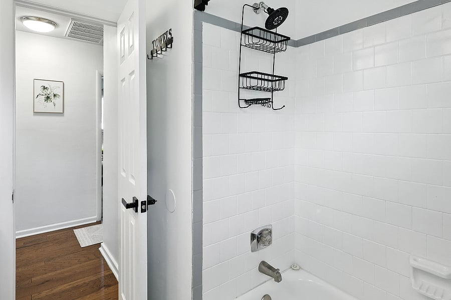 Find relief after a long shift with a hot bath or a steaming shower.