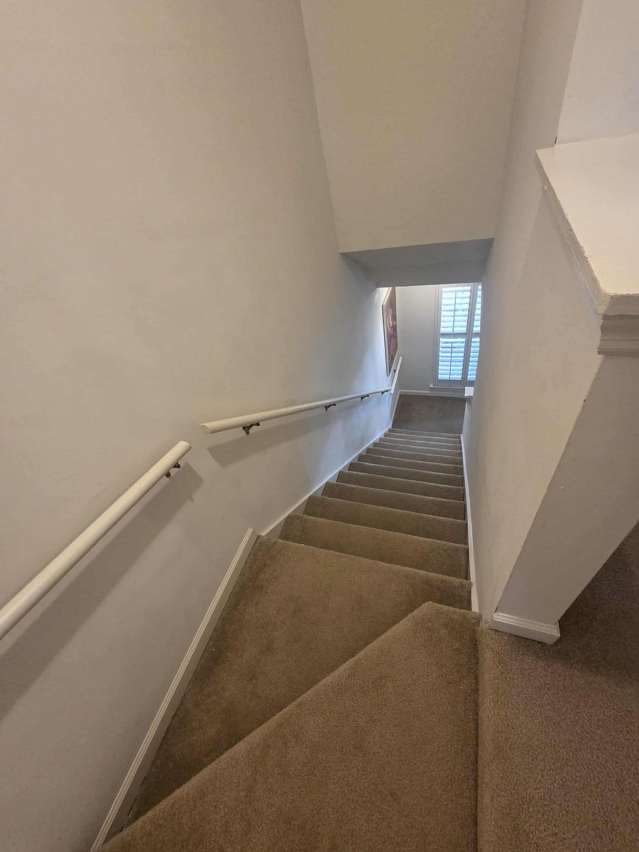 Carpeted Stairway