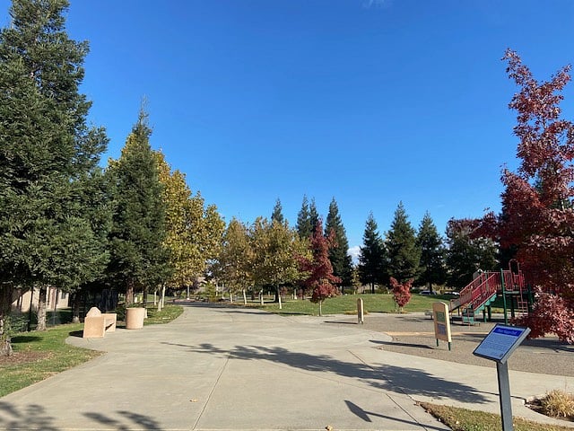 Park across the street