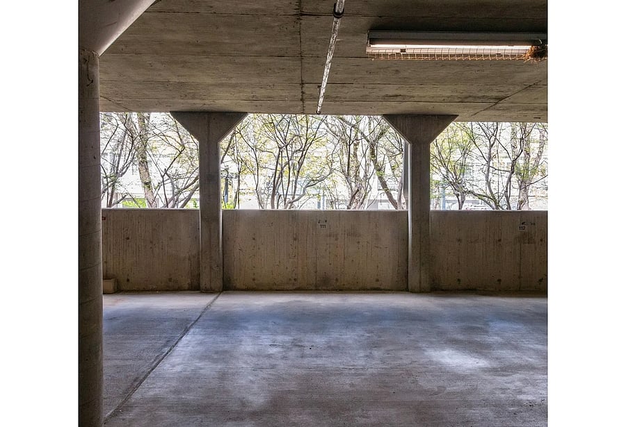 Assigned covered parking