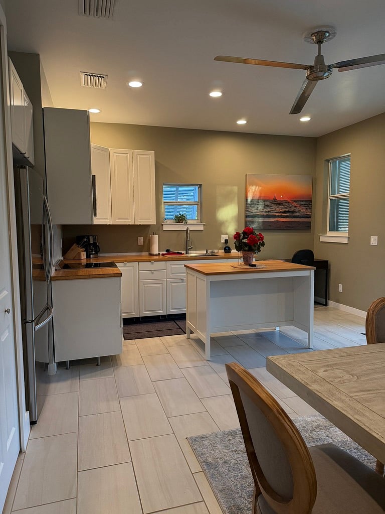 main kitchen downstairs