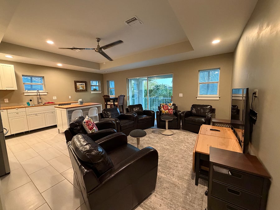 upstairs kitchenette