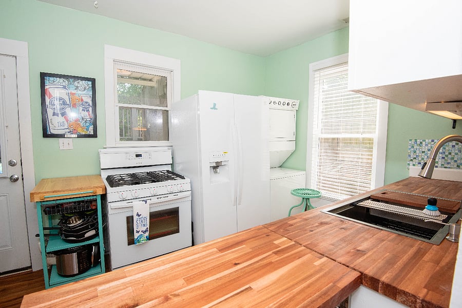 Bright, Functional Kitchen with Plenty of Prep Space
