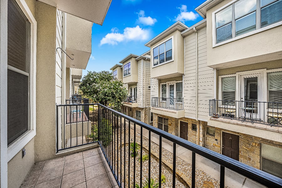 Balcony off Living Room