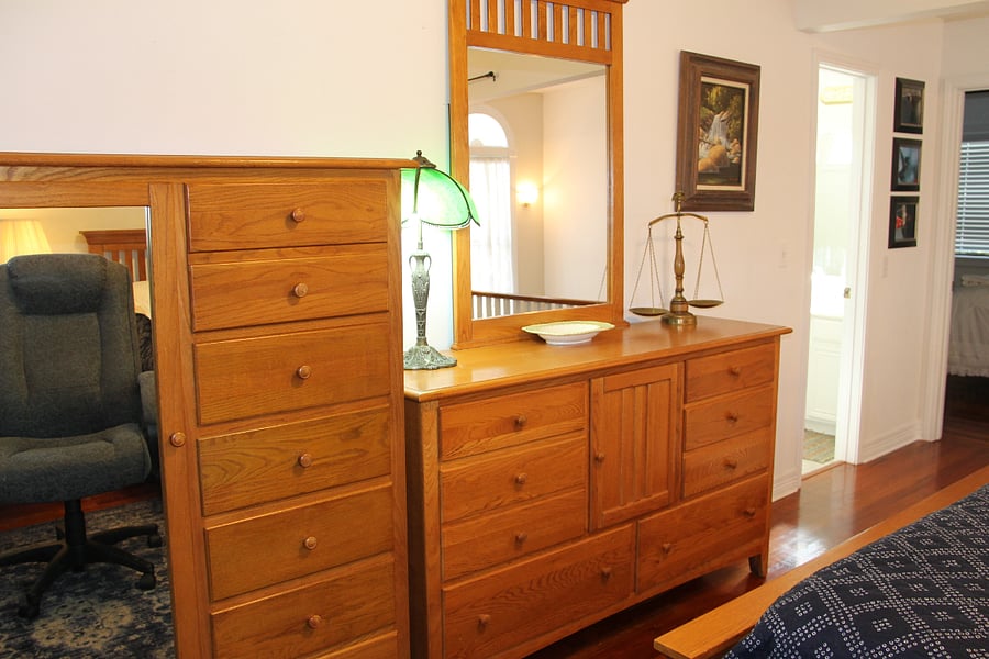 South Bedroom Dresser and Armoire