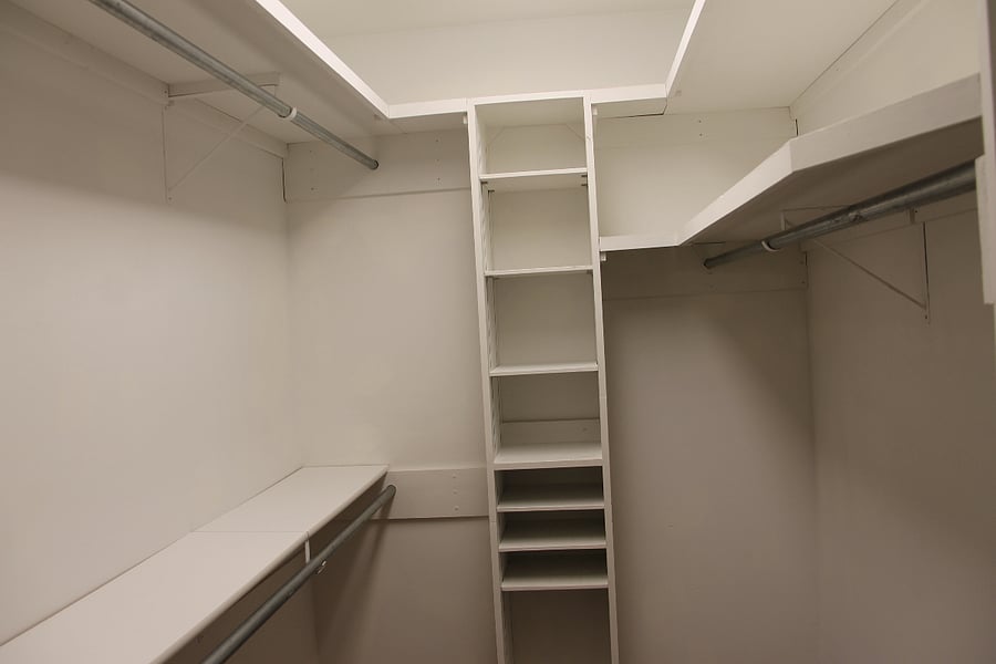 Upstairs Walk-in Closet