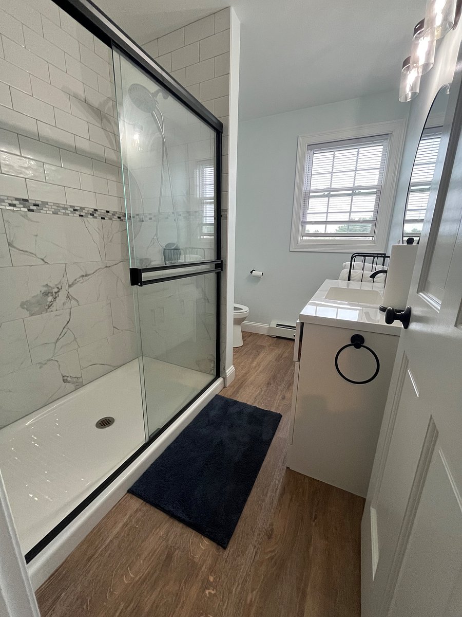 Tile shower