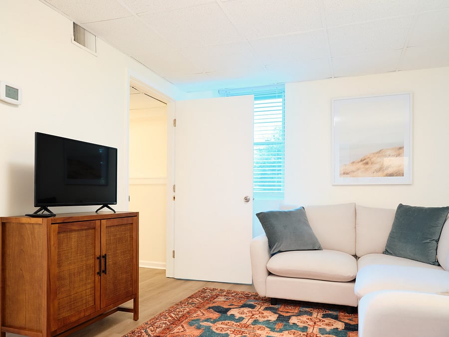 Living Room with Smart TV
