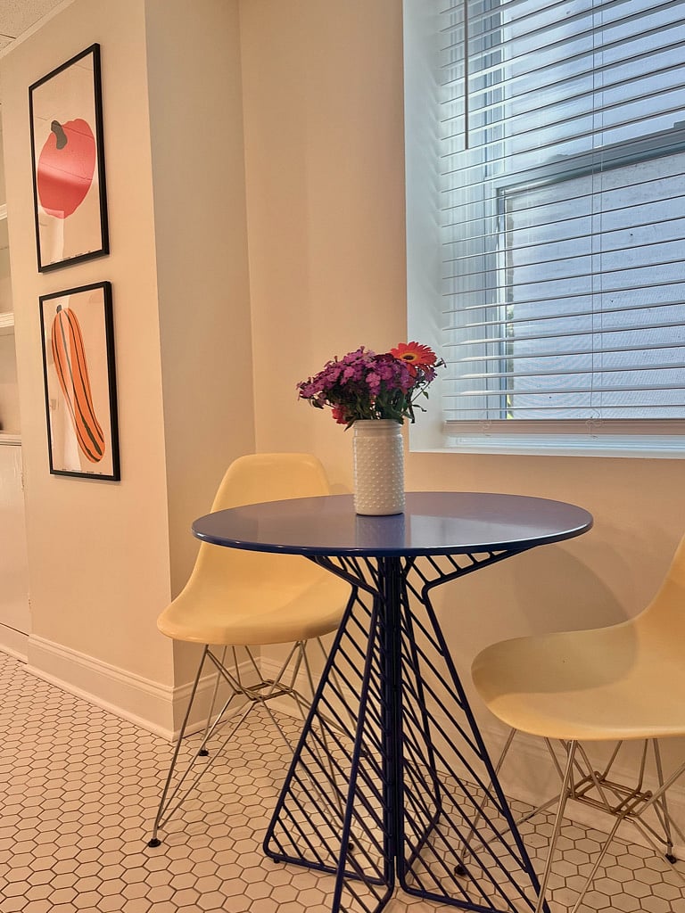 Dining set in kitchen
