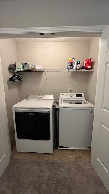 Laundry is located on the 2nd floor