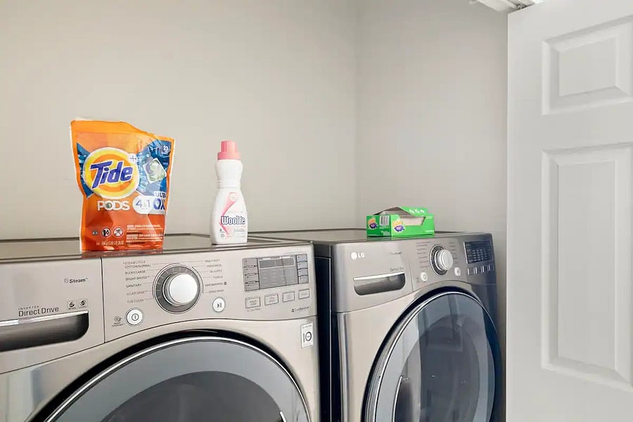 BIG washer and dryer - new as of 2023
