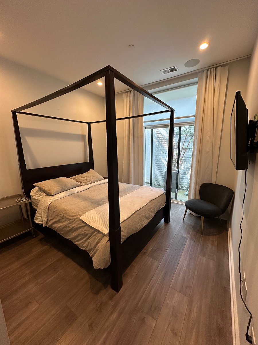 Master Bedroom with access to small outdoor space