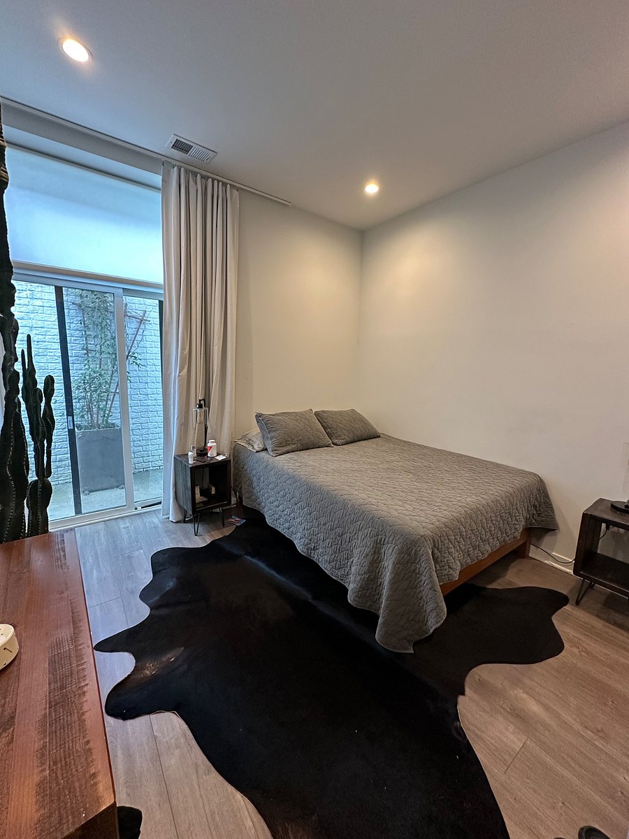 2nd Bedroom with access to small outdoor space
