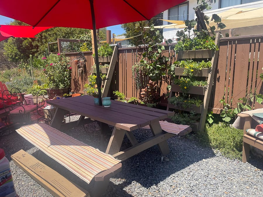 outdoor space just for you and your pet