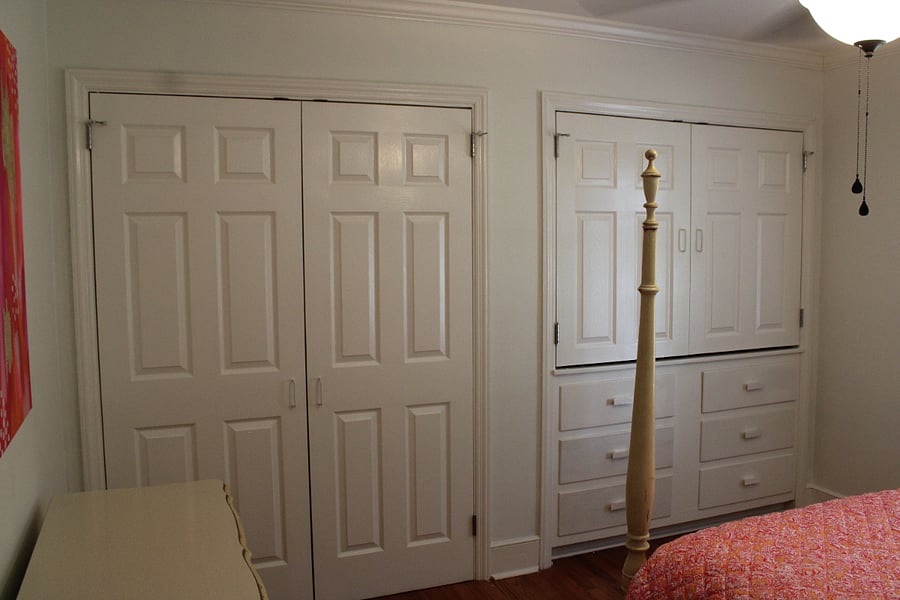 Huge Closets in bedroom 1