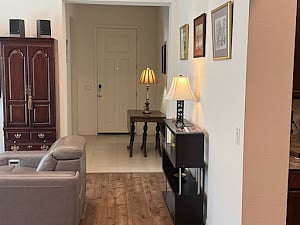 View looking toward front door