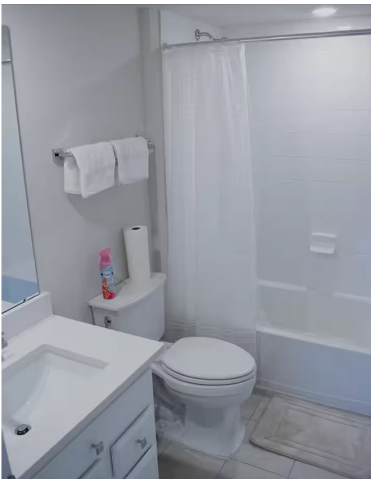 Bathroom on Bedroom 1 on first floor