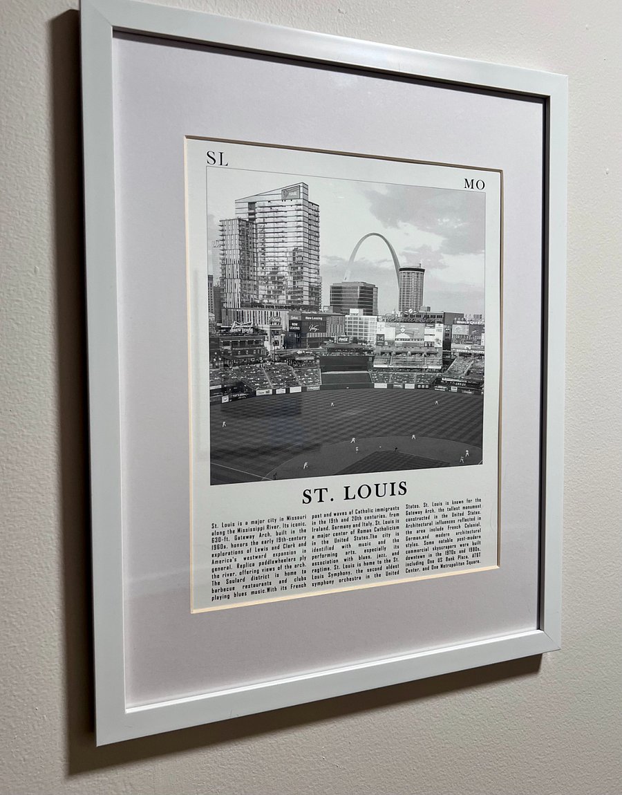 Custom B&W St. Louis photography