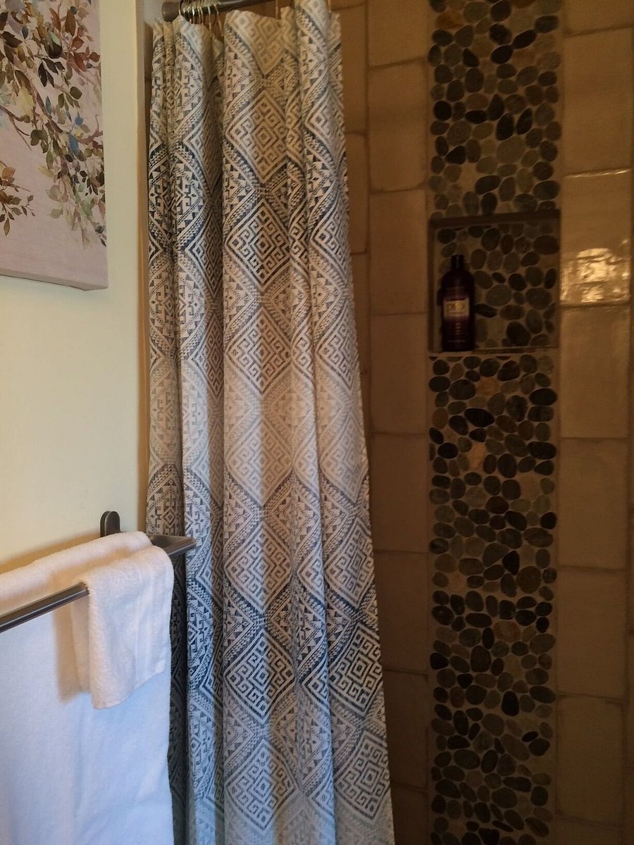 Master shower.