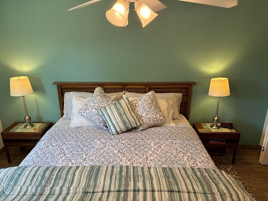 King bed.