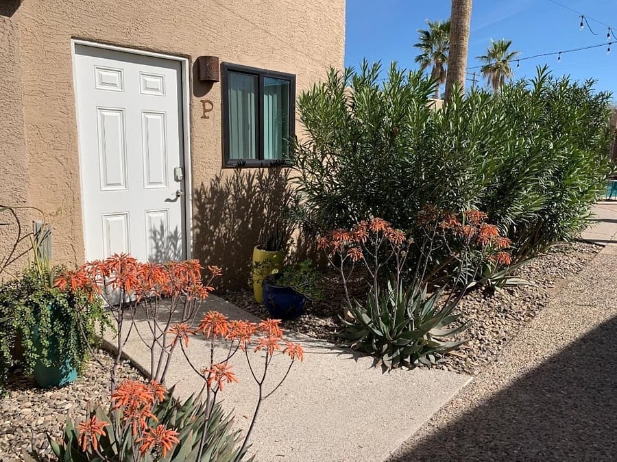 Front door to casita P.
