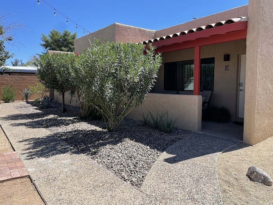 Walkway to Casitas D and E.