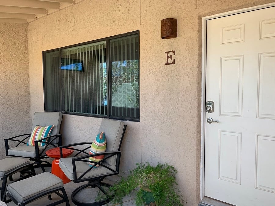 Front door to casita E.
