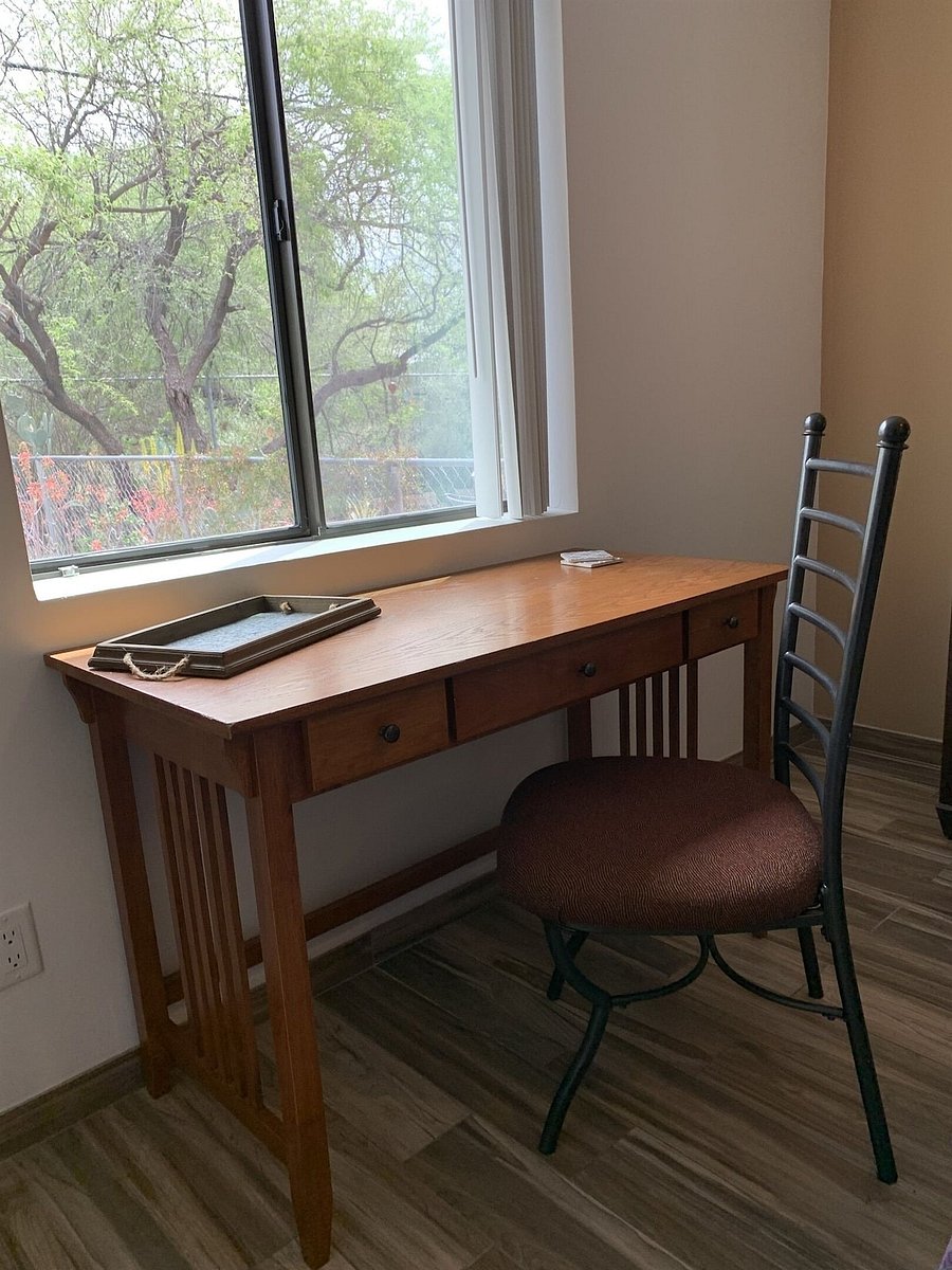 Desk in bedroom two.