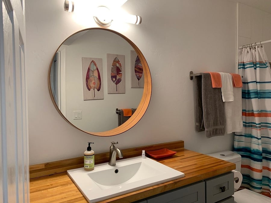 Hall bath.