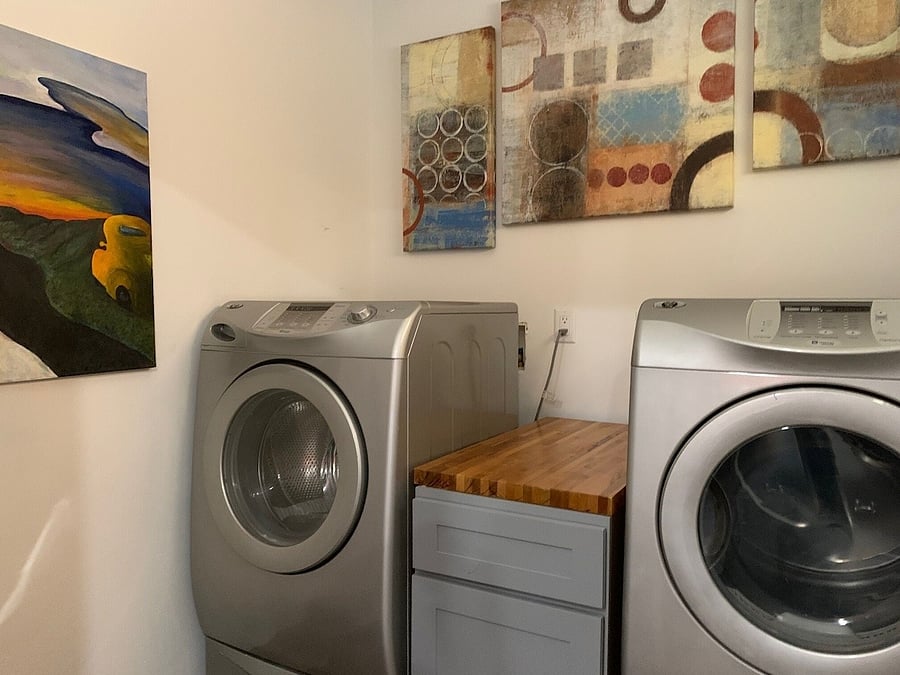 Laundry room.