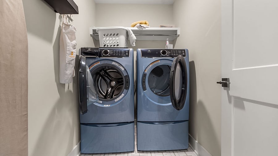 Second Floor Laundry - includes starter supplies, rugs, laundry bags, iron and ironing board