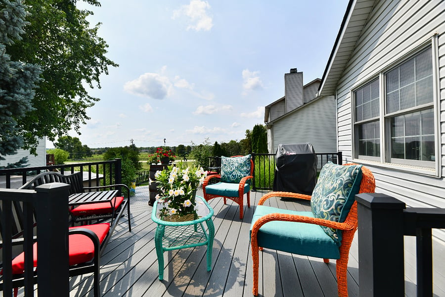 shared back patio
