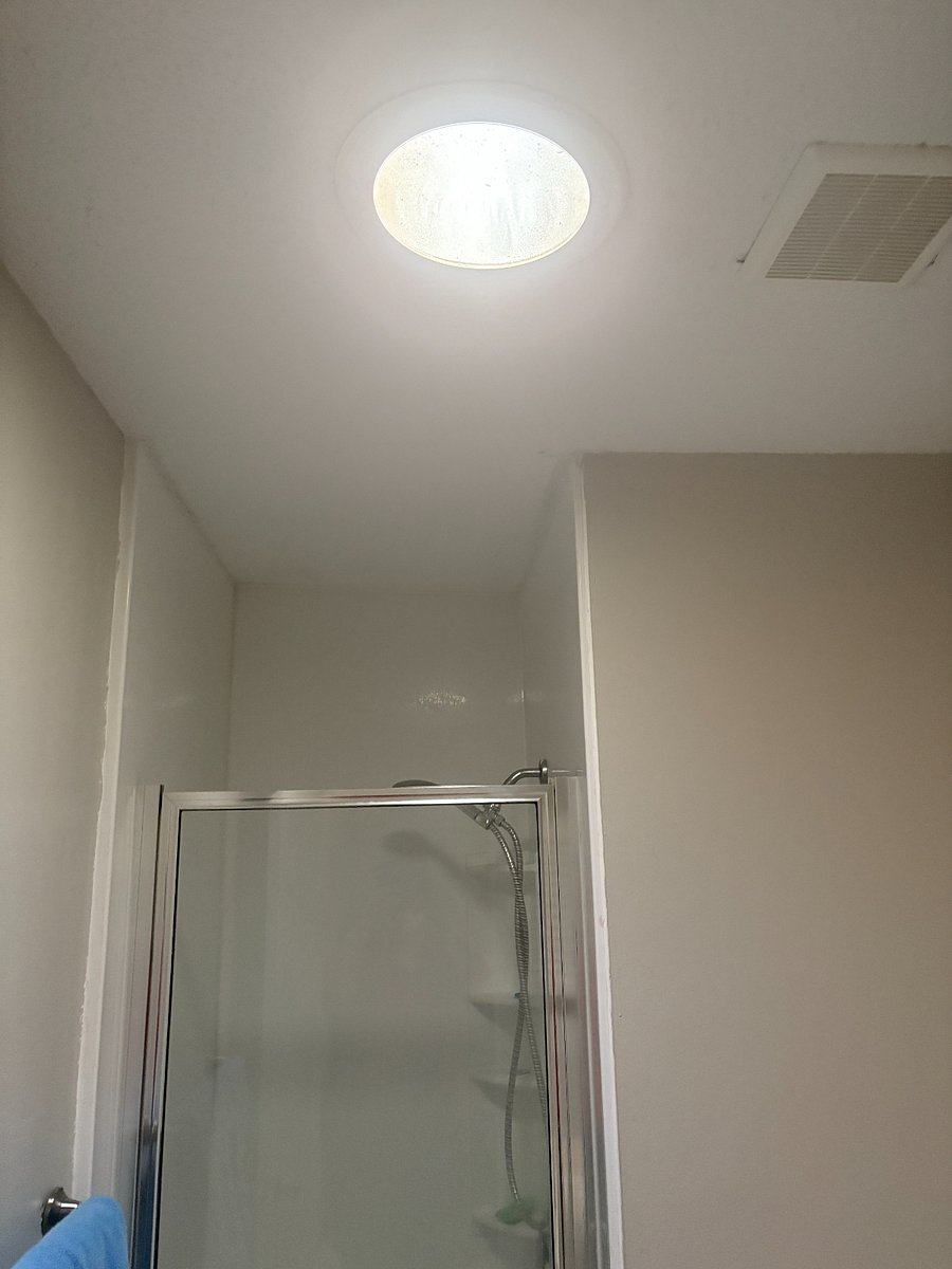 Skylight in bathroom!