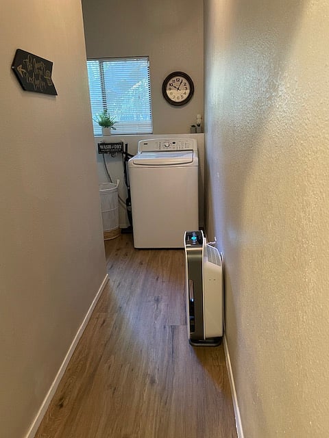 Dedicated laundry room