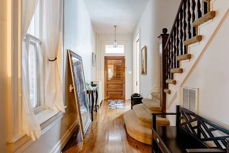 Stylish entryway to greet you upon arrival.